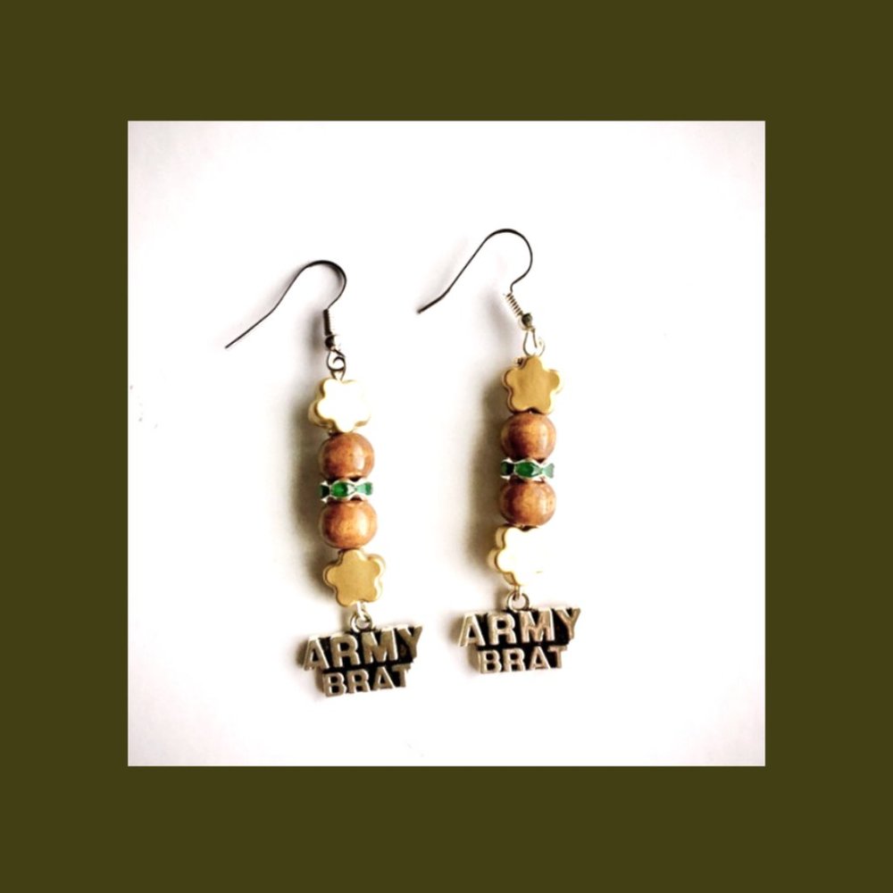 Army Brat Earrings